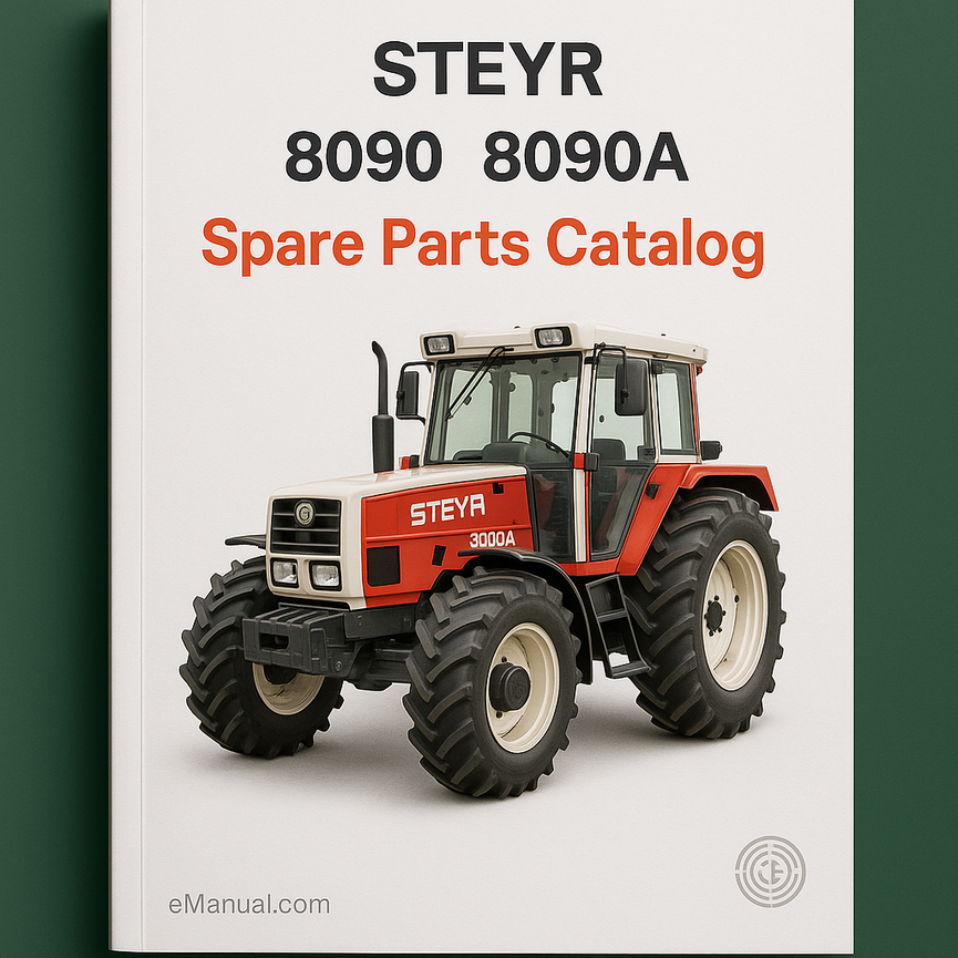 Steyr 8090 8090A Spare Parts Catalog List
