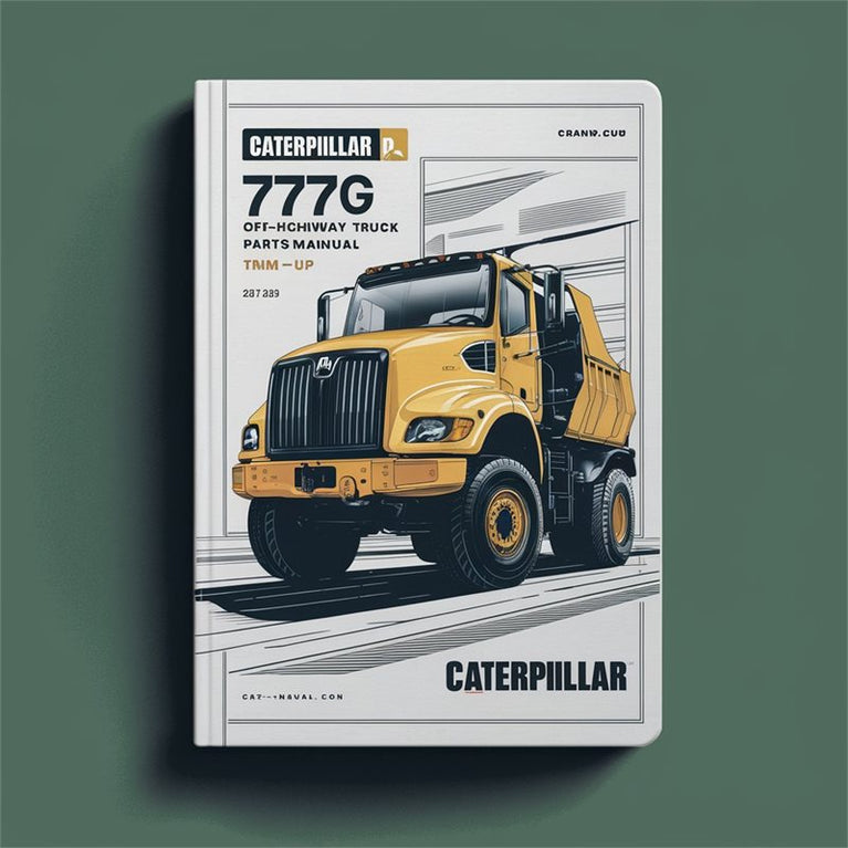 Caterpillar 777G Off-highway Truck Parts TNM1-UP (MACHINE) Catalog PDF