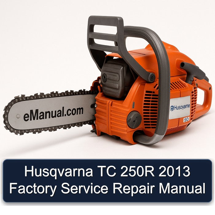 2013 Husqvarna TC Models 250R Service Repair Workshop Manual PDF