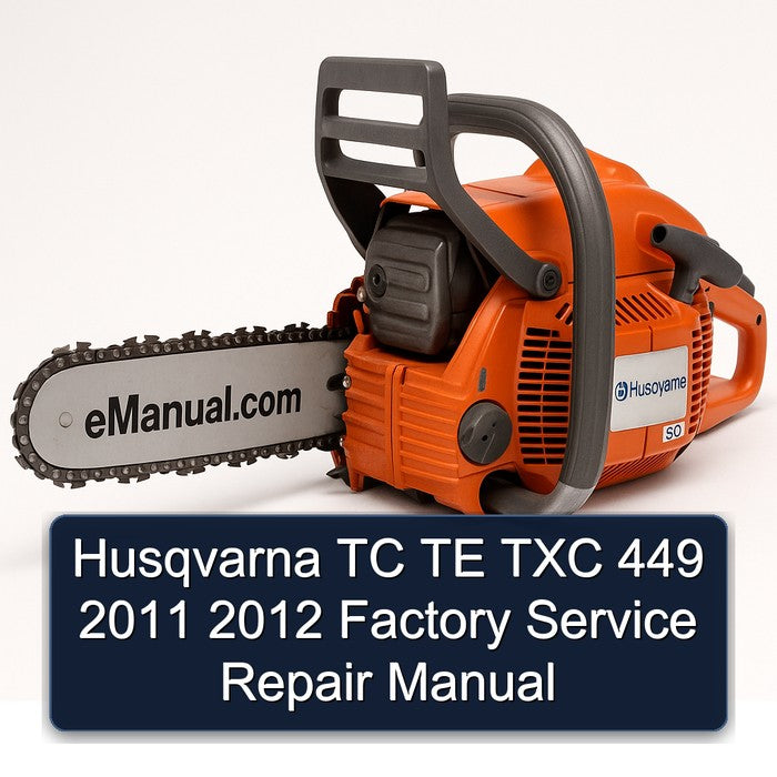 2011-2012 Husqvarna TR650 Models TC TE TXC 449 Service Repair Workshop Manual PDF