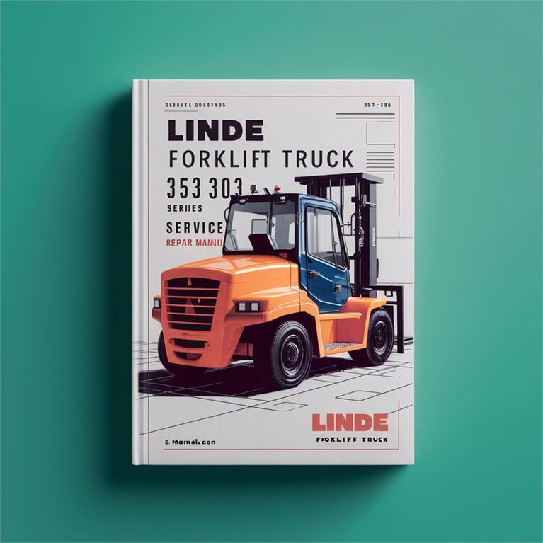 Linde Forklift Truck 353 353-02 353-03 Series H50 H60 H70 H80 Service Repair Workshop Manual PDF