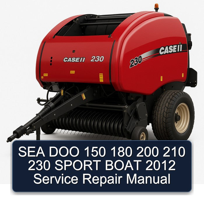 2012 SEA DOO 150 180 200 210 230 Sport Boat Service Repair Workshop Manual PDF