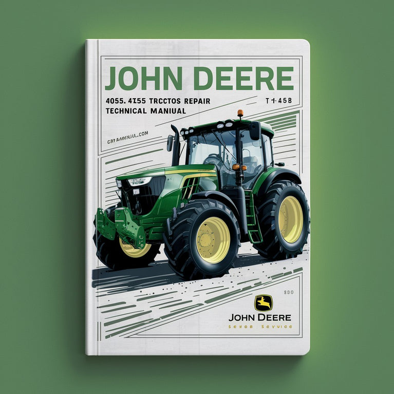 John Deere 4055 4255 4455 Tractors Service Repair Technical Manual(TM1458)