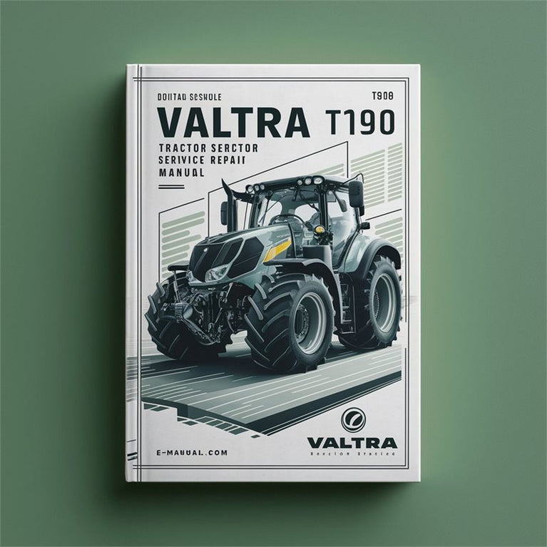 Valtra T180 T190 Tractor Service Repair Workshop Manual PDF