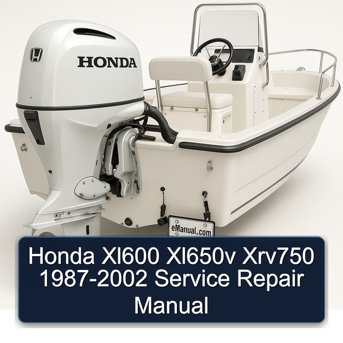 1987-2002 Honda XL600 XL650V XRV750 Service Repair Workshop Manual PDF