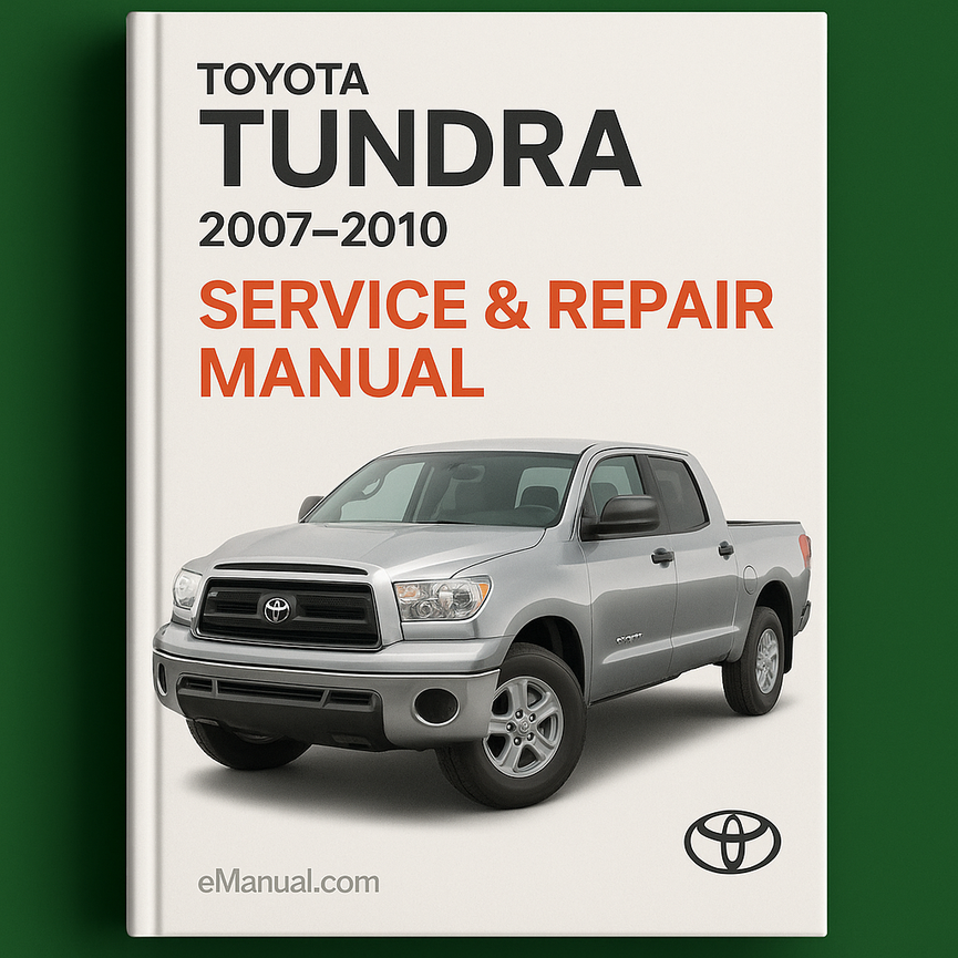 Toyota Tundra Service Repair Manual 2007-2010