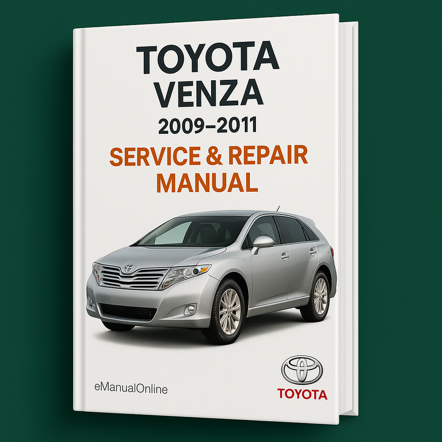 Toyota Venza Service Repair Manual 2009-2011