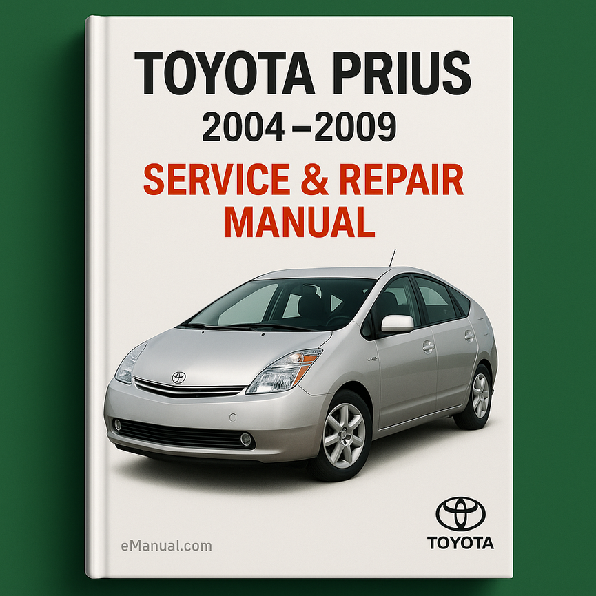 Toyota Prius Service Repair Manual 2004-2009