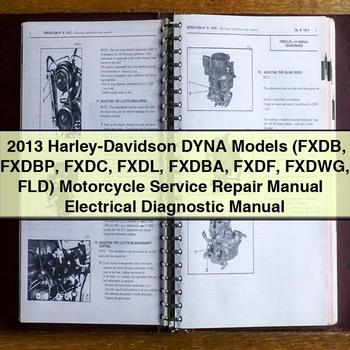 2013 Harley-davidson Dyna Models (fxdb, Fxdbp, Fxdc, Fxdl, Fxdba, Fxdf, Fxdwg, Fld) Motorcycle , Electrical Service Repair Workshop Manual PDF