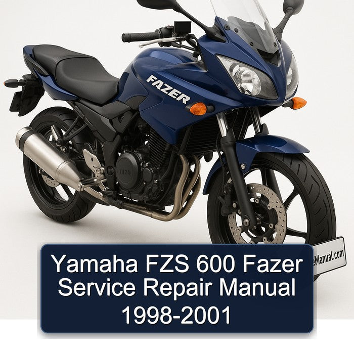 1998-2001 Yamaha Fazer FZS 600 Service Repair Workshop Manual PDF