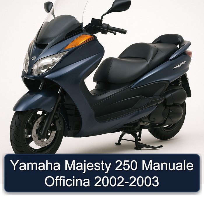 2002-2003 Yamaha Majesty 250 Manuale Officina Service Repair Workshop Manual PDF