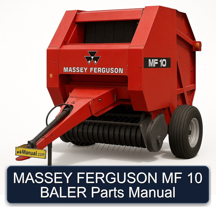 Massey Ferguson MF 10 Baler Parts Catalog PDF