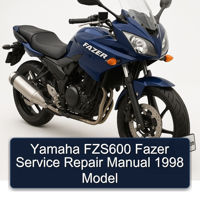 1998 Yamaha Fazer FZS600 Model Service Repair Workshop Manual PDF
