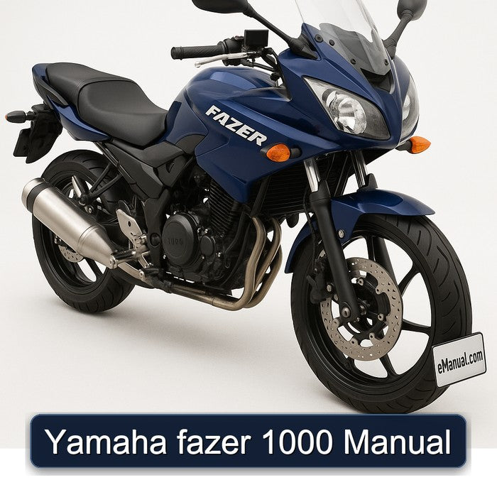 Yamaha Fazer Service Repair Workshop Manual PDF