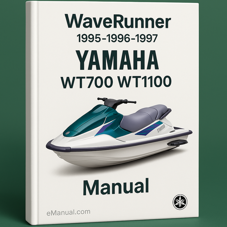 1995-1996-1997 Yamaha Waverunner WVT700 WVT1100 Manual