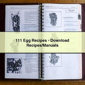 111 Egg Recipes- Recipes/ Service Repair Workshop Manual PDF