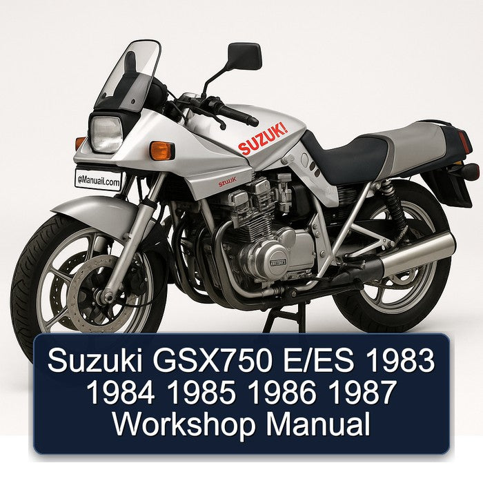 1983-1987 Suzuki GSX Series GSX750 E/es Service Repair Workshop Manual PDF