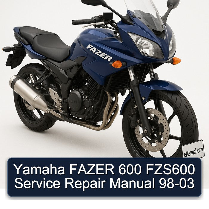 1998-2003 Yamaha Fazer 600 FZS600 Service Repair Workshop Manual PDF
