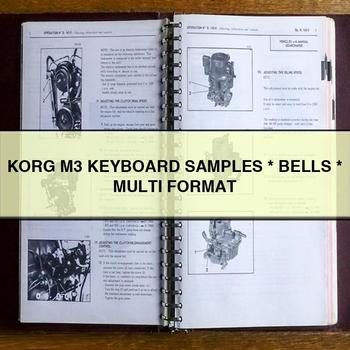 KORG M3 KEYBOARD Samples BELLS MULTI FORMAT