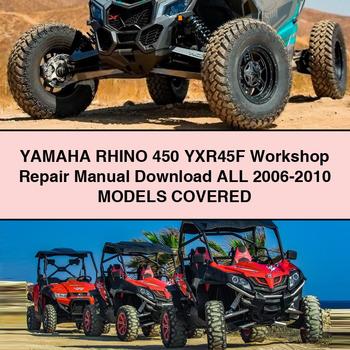2006-2010 Yamaha Rhino 450 YXR45F All - Models Covered Service Repair Workshop Manual PDF
