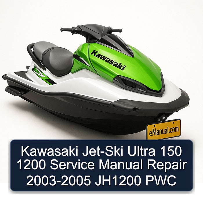 2003-2005 Kawasaki JET-SKI Ultra 150 1200 - JH1200 PWC Service Repair Workshop Manual PDF