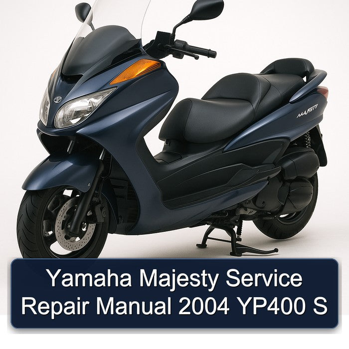 2004 Yamaha Majesty YP400 S Service Repair Workshop Manual PDF