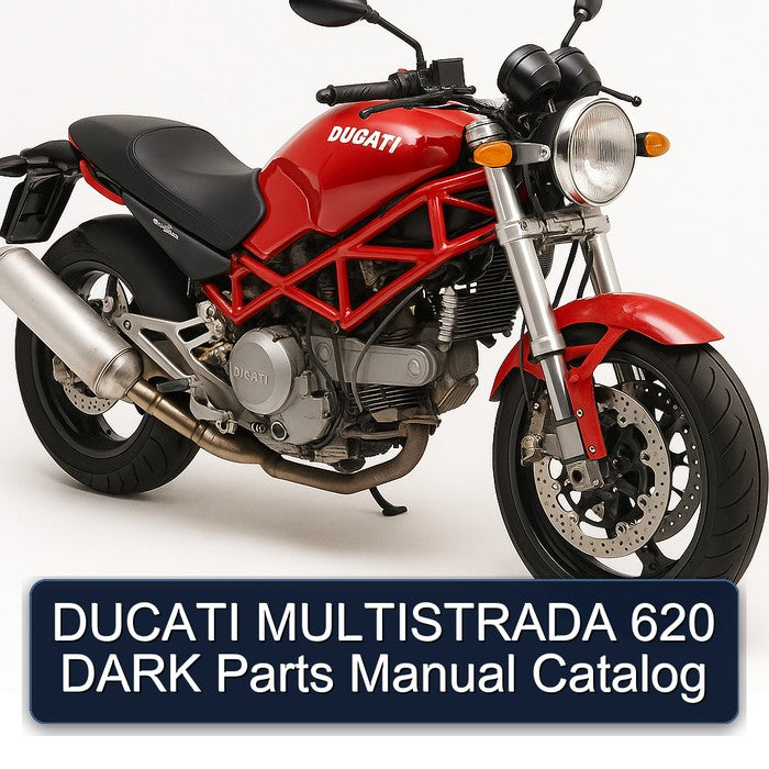 Ducati 620 Multistrada Dark Parts Catalog PDF