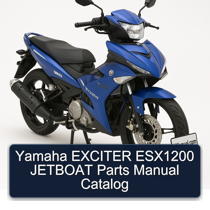 Yamaha Exciter ESX1200 Jetboat Parts Catalog PDF