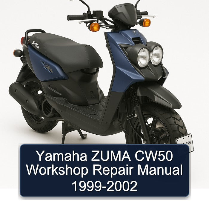 1999-2002 Yamaha Zuma CW50 Service Repair Workshop Manual PDF