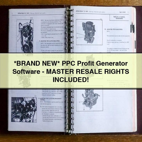 *brand New* Ppc Profit Generator Software - Master Resale Rights Included