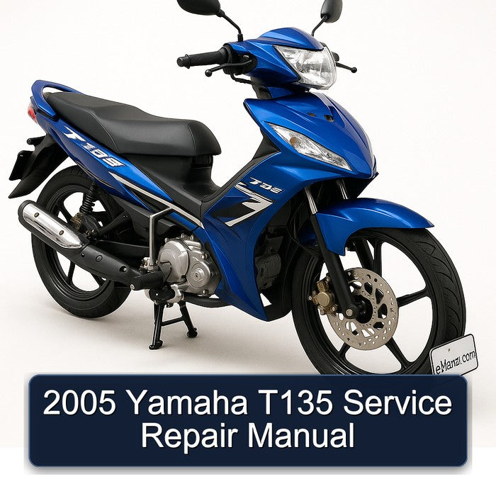 2005 Yamaha T135 Service Repair Workshop Manual PDF
