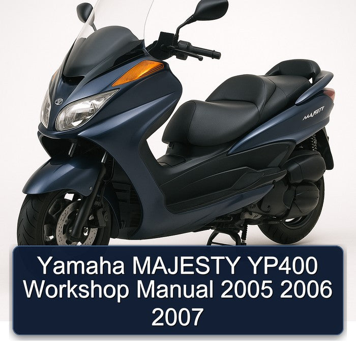 2005-2007 Yamaha Majesty YP400 Service Repair Workshop Manual PDF