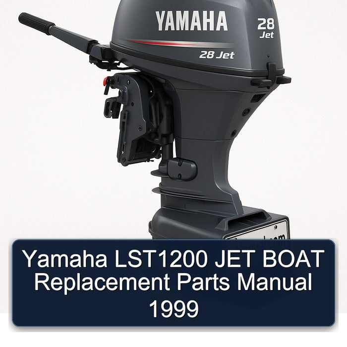 1999 Yamaha LST1200 JET Boat Replacement Parts Catalog PDF