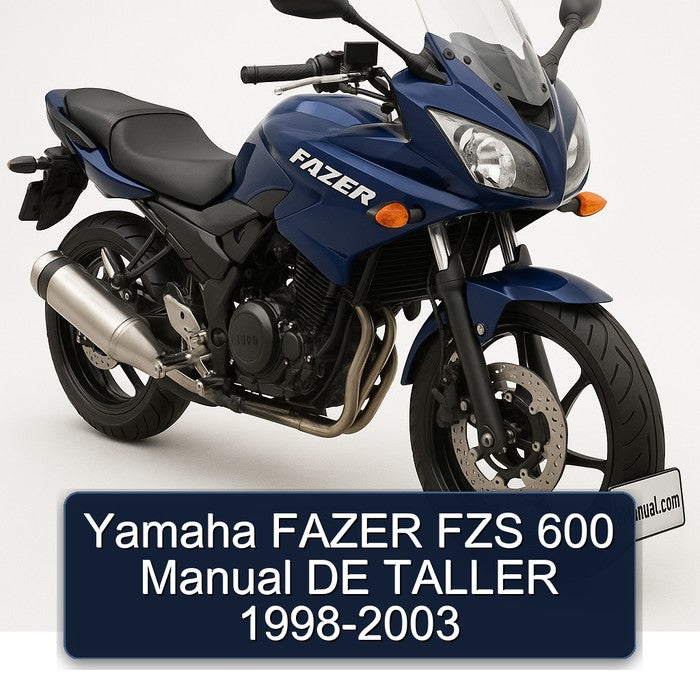 1998-2003 Yamaha Fazer FZS 600 DE Taller Service Repair Workshop Manual PDF