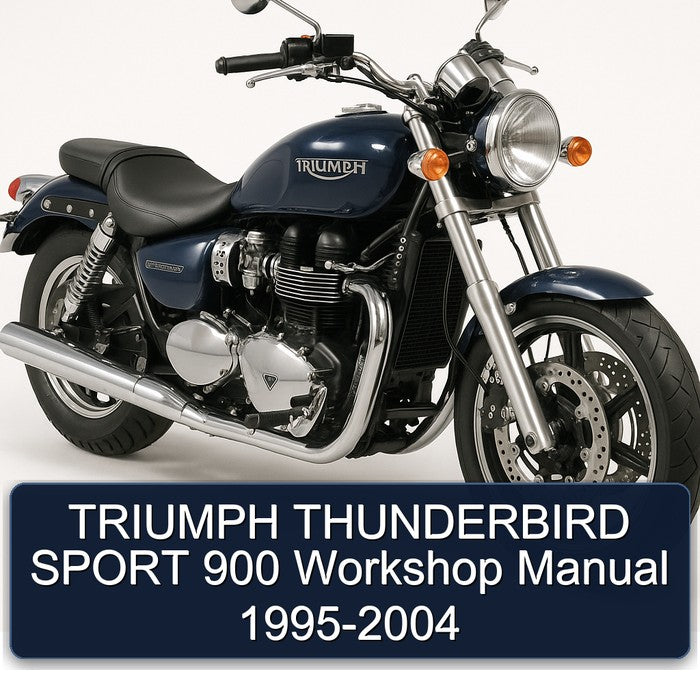 1995-2004 Triumph Thunderbird Sport 900 Service Repair Workshop Manual PDF
