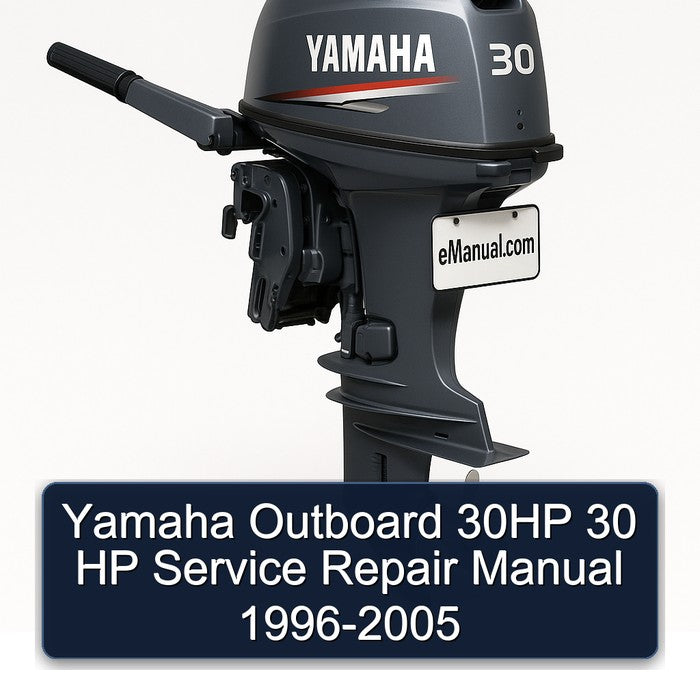 1996-2005 Yamaha Outboard 30HP 30 Hp Service Repair Workshop Manual PDF