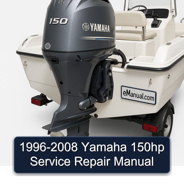 1996-2008 Yamaha 150HP Service Repair Workshop Manual PDF