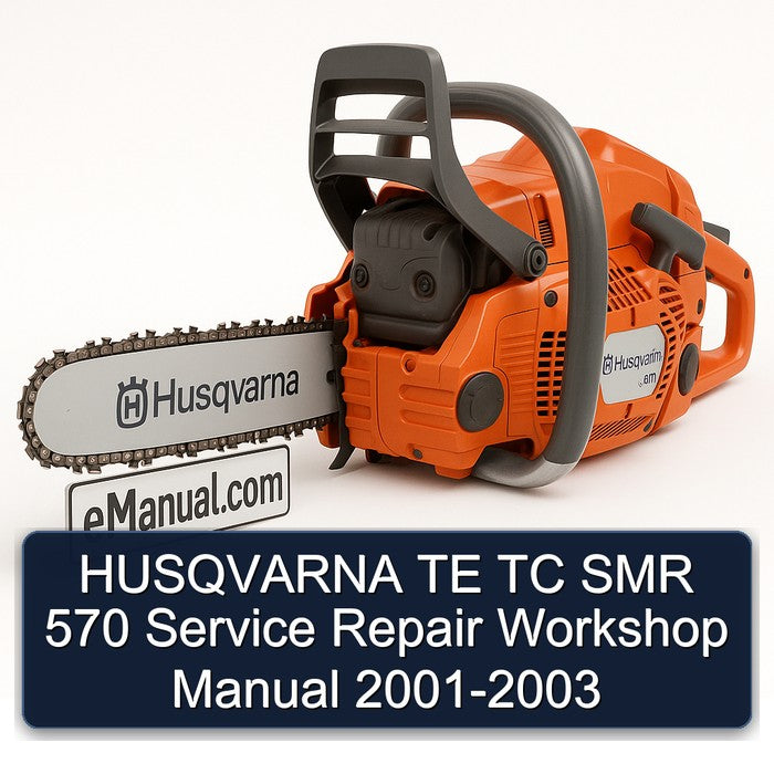 2001-2003 Husqvarna SMR Models TE TC 570 Service Repair Workshop Manual PDF