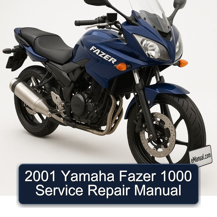 2001 Yamaha Fazer 1000 Service Repair Workshop Manual PDF
