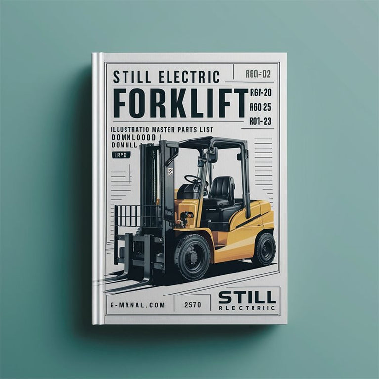 Still Electric Fork Truck Forklift R60-20 R60-25 R60-30 Illustrated Master (ident-nr.160720 R6022-r6025) List Ident R6025 Parts Catalog PDF
