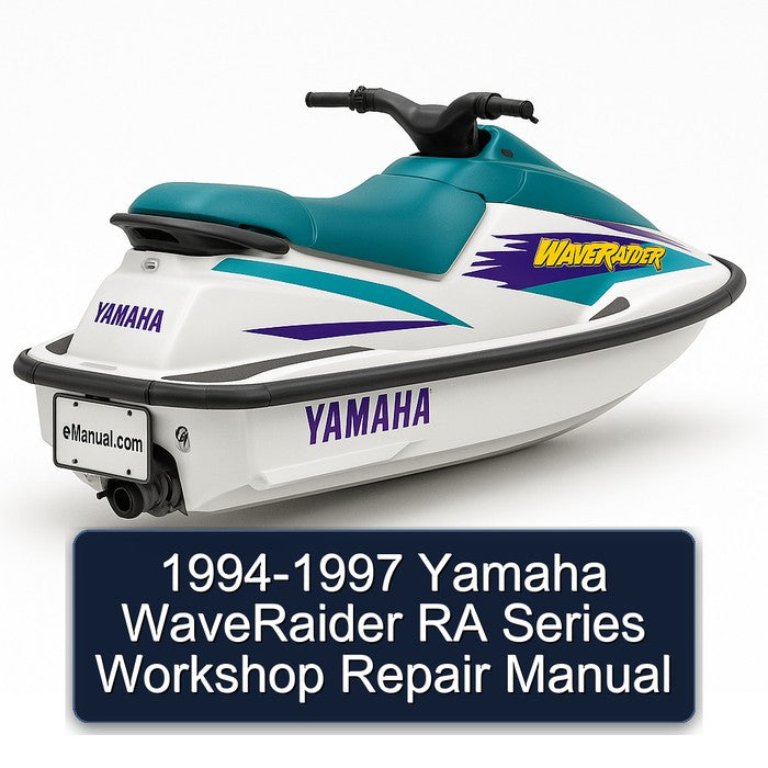 1994-1997 Yamaha Waveraider RA Series Service Repair Workshop Manual PDF