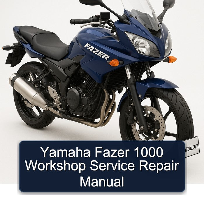 Yamaha Fazer Service Repair Workshop Manual PDF