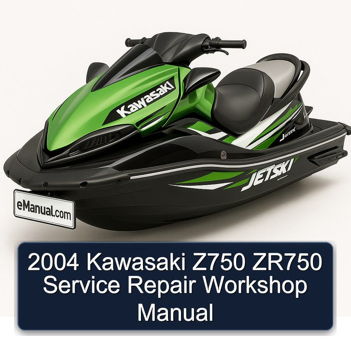2004 Kawasaki LV1000 Z750 ZR750 Service Repair Workshop Manual PDF
