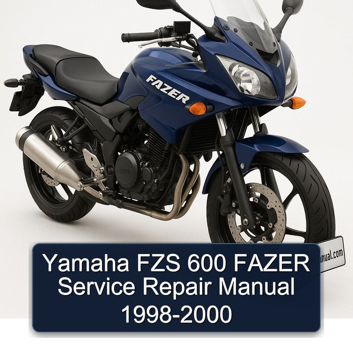 1998-2000 Yamaha Fazer FZS 600 Service Repair Workshop Manual PDF
