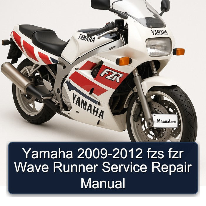 2009-2012 Gilera Runner Yamaha - Fzs Fzr Wave Service Repair Workshop Manual PDF