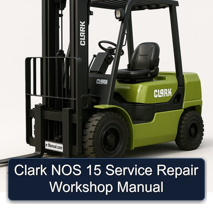 Clark NOS 15 Service Repair Workshop Manual PDF