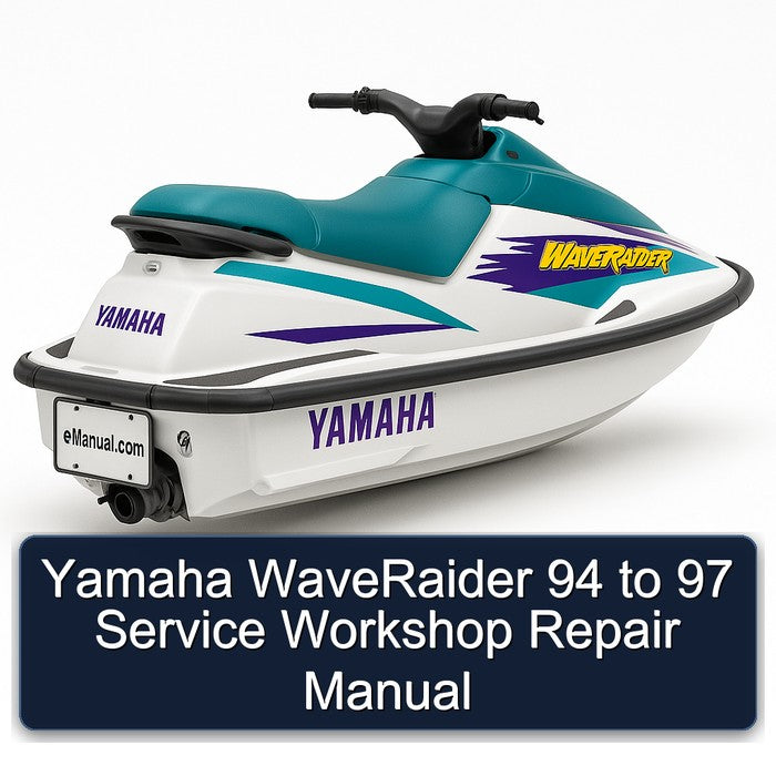 Yamaha Waveraider 94 97 Service Repair Workshop Manual PDF