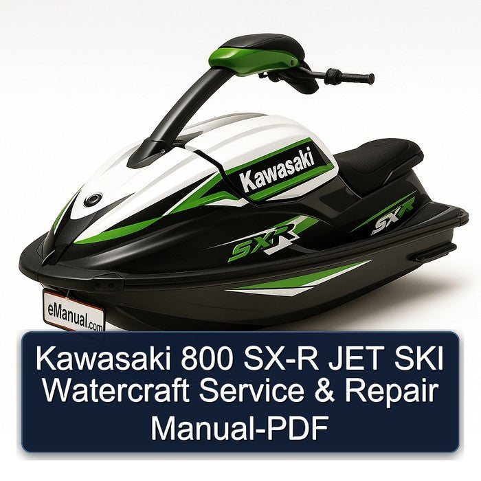 Kawasaki 800 SX-R JET SKI Watercraft Service Repair Workshop Manual PDF