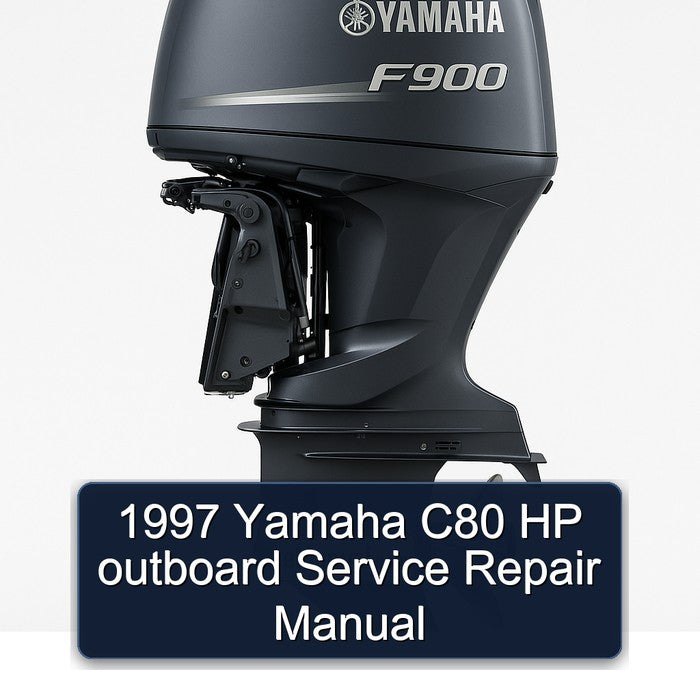 1997 Yamaha C80 HP Outboard Service Repair Workshop Manual PDF