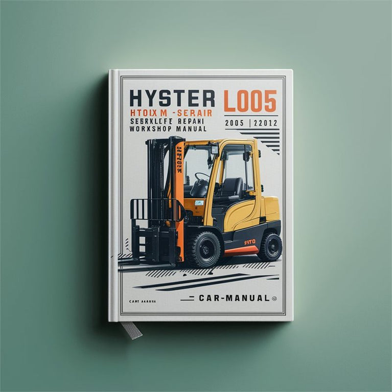Hyster L005 (H70XM-H120XM) Forklift H70XM H120XM Service Repair Workshop Manual PDF